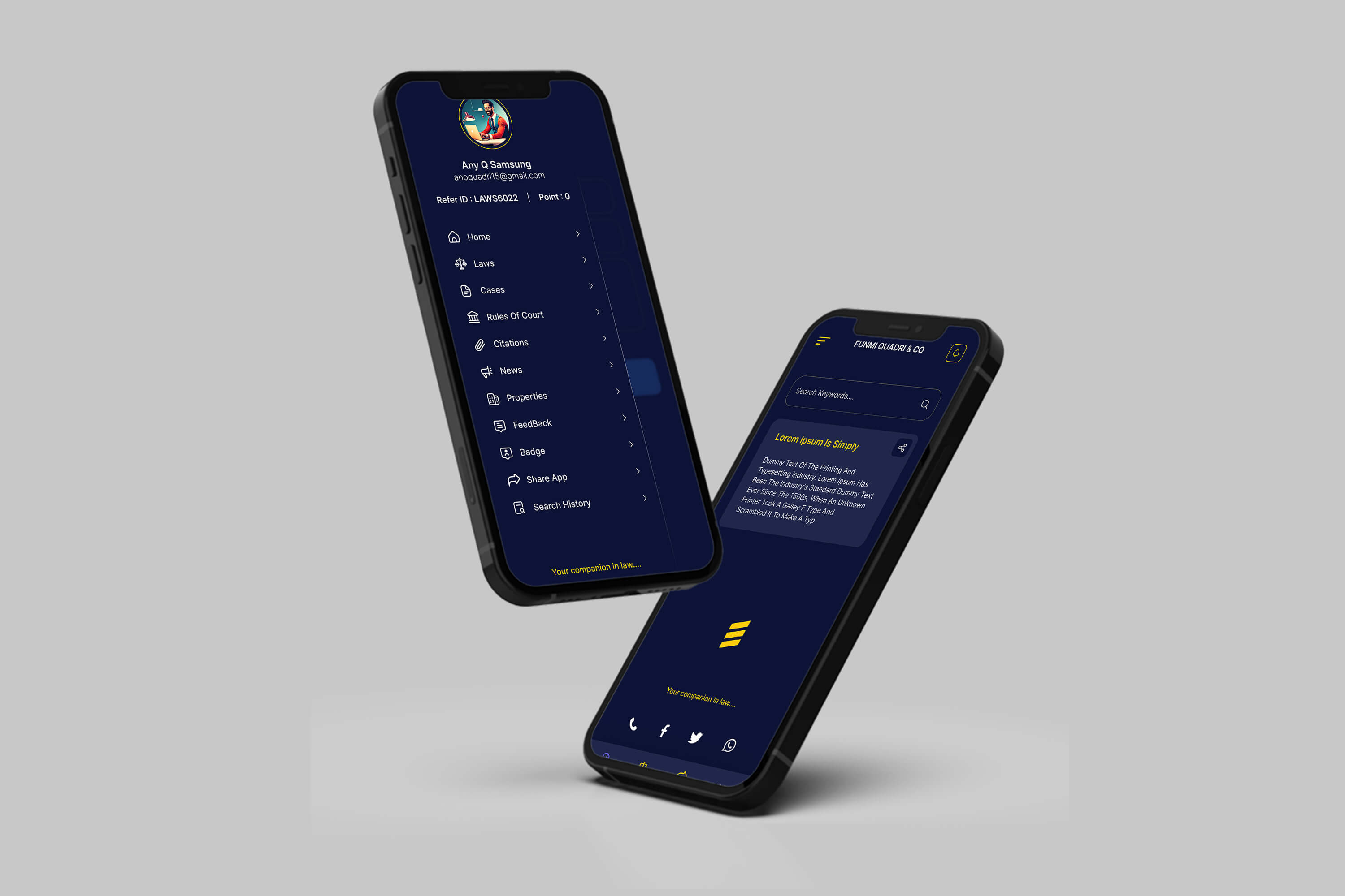 mobile and laptop screen